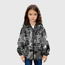 Куртка с капюшоном детская Дота 2 паттерн, цвет: 3D-черный — фото 2