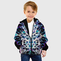 Куртка с капюшоном детская Dark Web, цвет: 3D-черный — фото 2