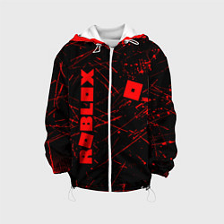 Детская куртка ROBLOX красный логотип
