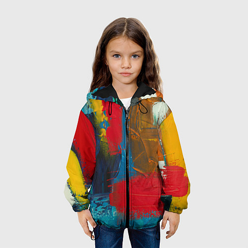 Детская куртка Твоя палитра / 3D-Черный – фото 3