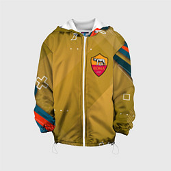 Куртка с капюшоном детская Roma Абстракция спорт, цвет: 3D-белый