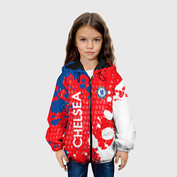 Куртка с капюшоном детская Chelsea Краска, цвет: 3D-черный — фото 2