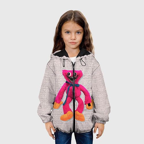 Детская куртка Киси Миси объёмная игрушка - Kissy Missy / 3D-Черный – фото 3