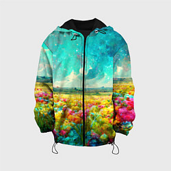 Детская куртка Бесконечное поле цветов