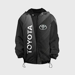 Детская куртка Toyota - серая абстракция