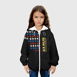 Куртка с капюшоном детская 23 RUS Краснодар, цвет: 3D-белый — фото 2