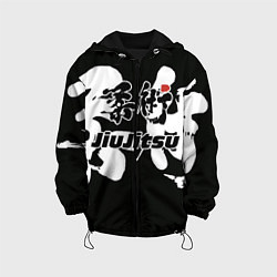 Куртка с капюшоном детская Jiu-jitsu Джиу-джитсу, цвет: 3D-черный