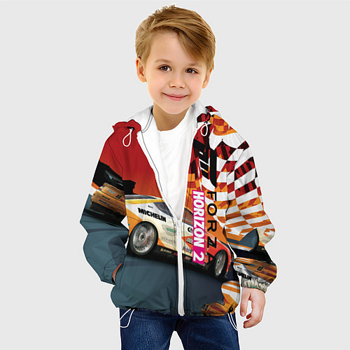 Детская куртка Froza horizon art / 3D-Белый – фото 4