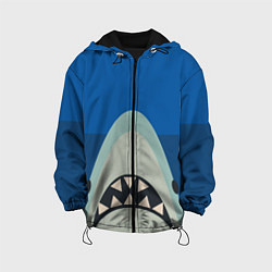 Куртка с капюшоном детская Монстр Океана, цвет: 3D-черный