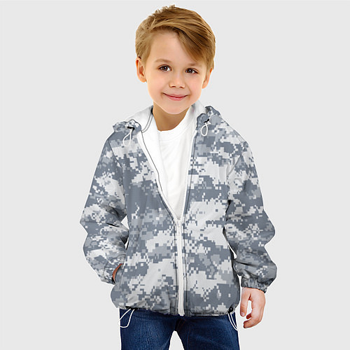 Детская куртка UCP камуфляж США / 3D-Белый – фото 4
