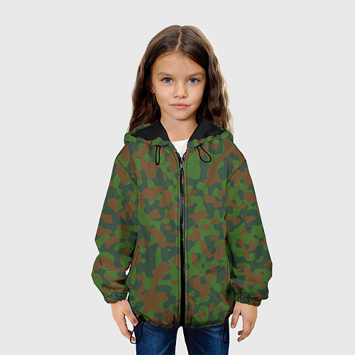 Детская куртка Камуфляж WW2 Soviet / 3D-Черный – фото 3