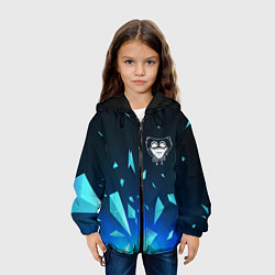 Куртка с капюшоном детская Poppy Playtime взрыв частиц, цвет: 3D-черный — фото 2