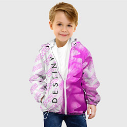 Куртка с капюшоном детская Destiny pro gaming: по вертикали, цвет: 3D-белый — фото 2