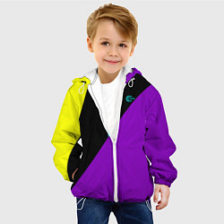 Куртка с капюшоном детская FIRM прямиком из 80х, цвет: 3D-белый — фото 2