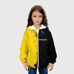 Куртка с капюшоном детская Arasaka corporation, цвет: 3D-белый — фото 2
