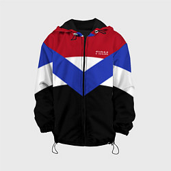 Куртка с капюшоном детская FIRM как из 90х, цвет: 3D-черный