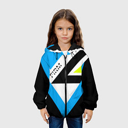 Куртка с капюшоном детская FIRM спортик, цвет: 3D-черный — фото 2