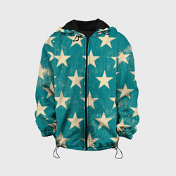 Куртка с капюшоном детская Super stars, цвет: 3D-черный