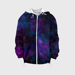 Детская куртка Космос с галактиками