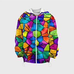 Детская куртка Разноцветная мозаика
