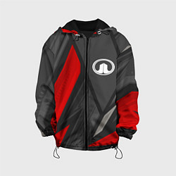Куртка с капюшоном детская Great Wall sports racing, цвет: 3D-черный