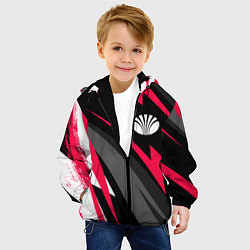 Куртка с капюшоном детская Daewoo fast lines, цвет: 3D-черный — фото 2