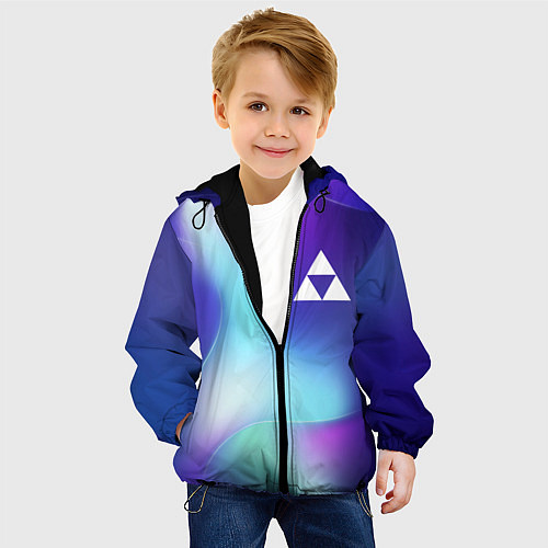 Детская куртка Zelda northern cold / 3D-Черный – фото 4