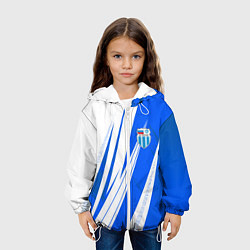 Куртка с капюшоном детская Ротор - футбольный клуб, цвет: 3D-белый — фото 2