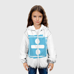 Куртка с капюшоном детская Ed Sheeran Divide, цвет: 3D-белый — фото 2