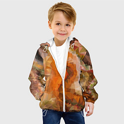 Куртка с капюшоном детская Orange mood, цвет: 3D-белый — фото 2