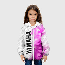 Куртка с капюшоном детская Yamaha pro racing: по-вертикали, цвет: 3D-белый — фото 2