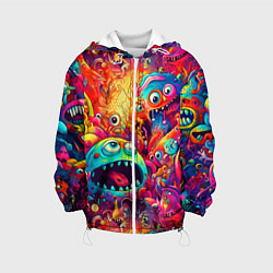 Детская куртка Кислотные чудики