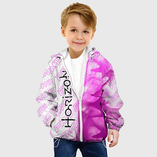 Детская куртка Horizon pro gaming: по-вертикали / 3D-Белый – фото 4