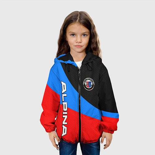 Детская куртка Alpina - classic colors / 3D-Черный – фото 3