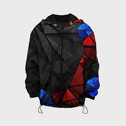 Детская куртка Black blue red elements