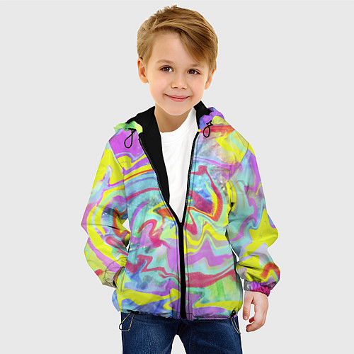 Детская куртка Flash of colors / 3D-Черный – фото 4