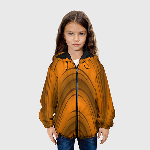 Детская куртка Гнутое дерево / 3D-Черный – фото 3