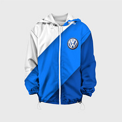Детская куртка Volkswagen - голубые линии