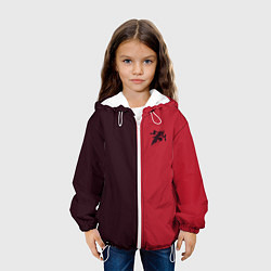 Куртка с капюшоном детская Прыжок Шако, цвет: 3D-белый — фото 2