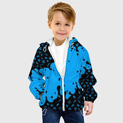 Куртка с капюшоном детская Авто мастер, цвет: 3D-белый — фото 2