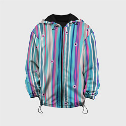 Куртка с капюшоном детская Глазные яблоки, цвет: 3D-черный