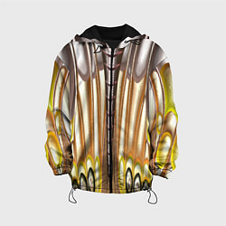 Детская куртка Абстрактный рисунок по мотивам крыла бабочки