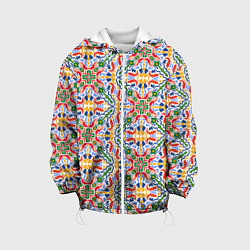 Детская куртка Мелкий красочный узор