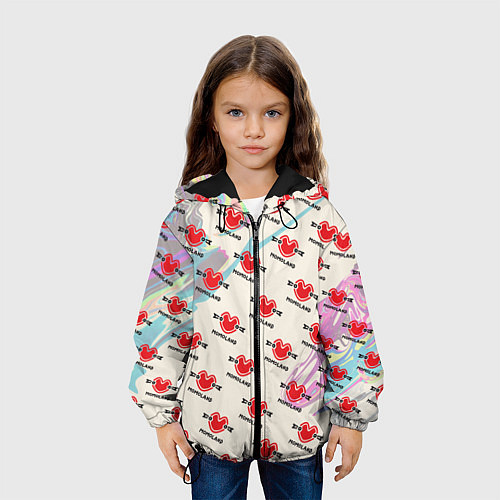 Детская куртка Momaland pattern / 3D-Черный – фото 3