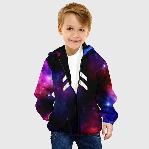 Детская куртка Citroen space / 3D-Черный – фото 4