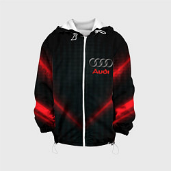 Детская куртка Audi stripes neon