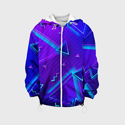 Детская куртка Neon Pattern colored