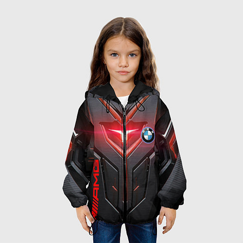 Детская куртка Мотор от BMW / 3D-Черный – фото 3