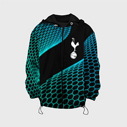 Куртка с капюшоном детская Tottenham football net, цвет: 3D-черный