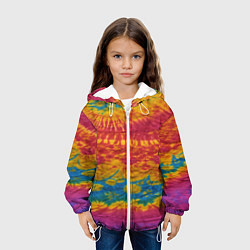 Куртка с капюшоном детская Тай-даечка, цвет: 3D-белый — фото 2